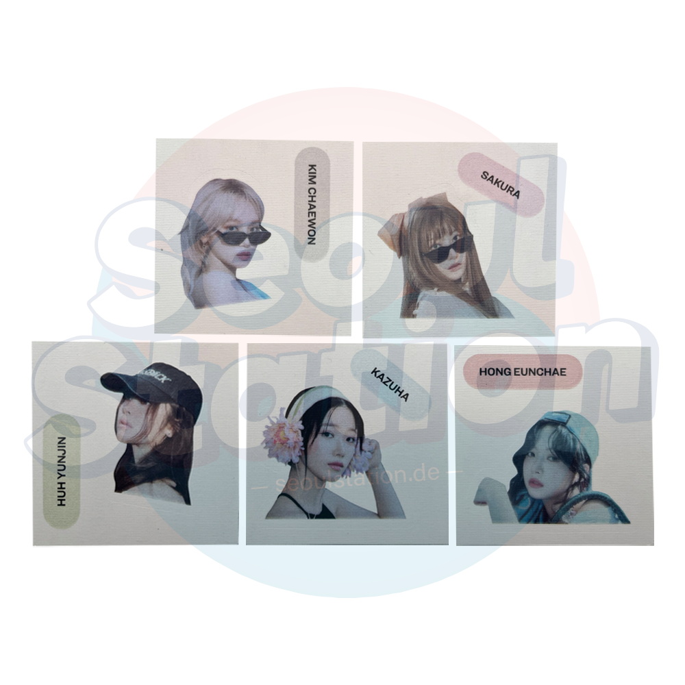 LE SSERAFIM - 4th Mini Album: CRAZY - WEVERSE Mini Sticker