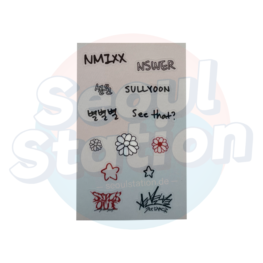 NMIXX - Fe3O4: STICK OUT - Sticker