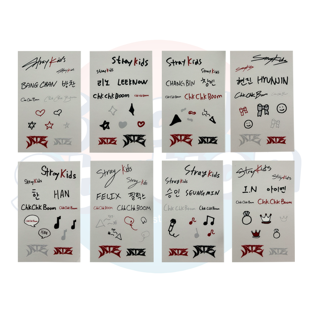 Stray Kids - ATE - JYP Shop NEMO VER. Mini Sticker Sheet