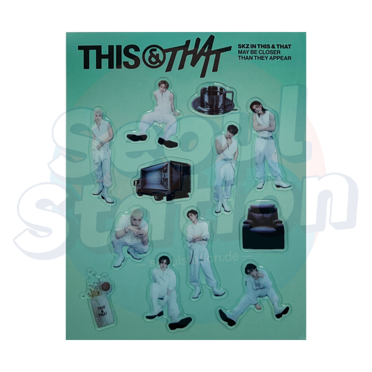 STRAY KIDS - 10th Mini Album 'THIS&amp;THAT' (Truck Ver.) - LIMITED Ver. - Sticker Sheet