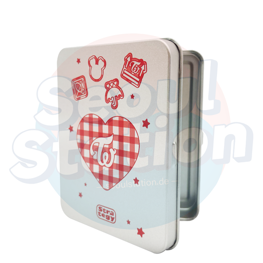 TWICE - 14th Mini Album 'STRATEGY' - Pop-Up in Seoul Tin Case