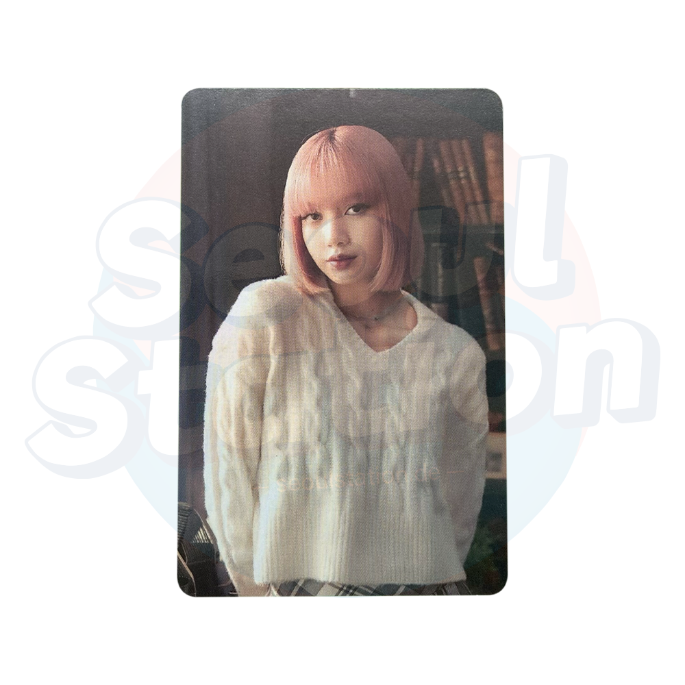 BLACKPINK - THE GAME - YG SELECT Photo Card (Pink Back) lisa