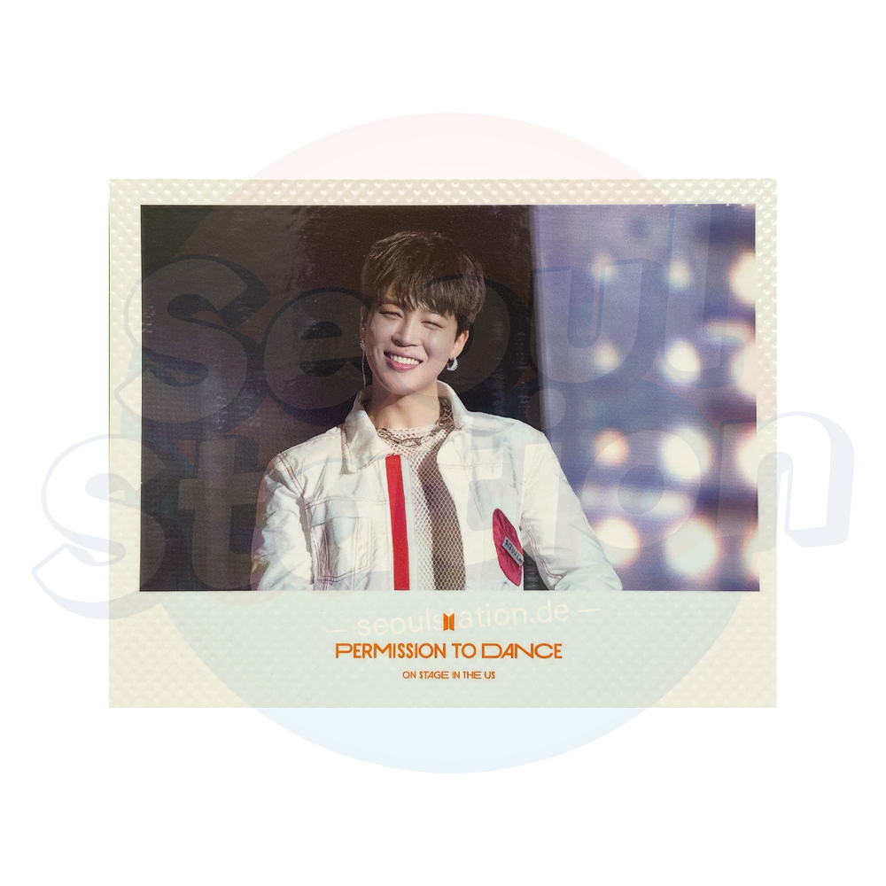 BTS - PERMISSION TO DANCE on Stage in the US - WEVERSE Polaroid jimin
