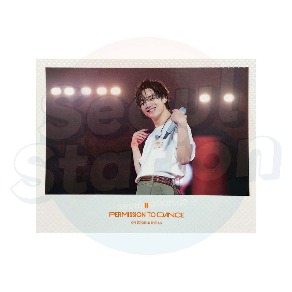 BTS - PERMISSION TO DANCE on Stage in the US - WEVERSE Polaroid v