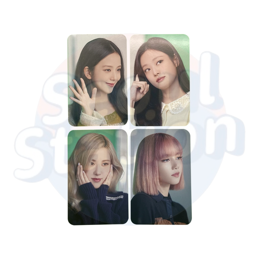 BLACKPINK - THE GAME - YG SELECT Photo Card (Black Back)
