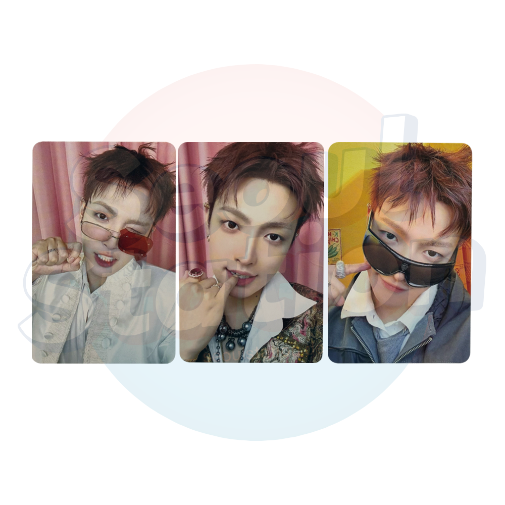 ATEEZ - 14th Mini Album 'GOLDEN HOUR Part.5' - Trading Card - HONGJOONG seoulstation.de
