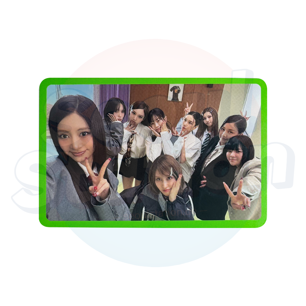 TWICE - 4th Full Album 'THIS IS FOR' - Photocard - SET A (Green) group