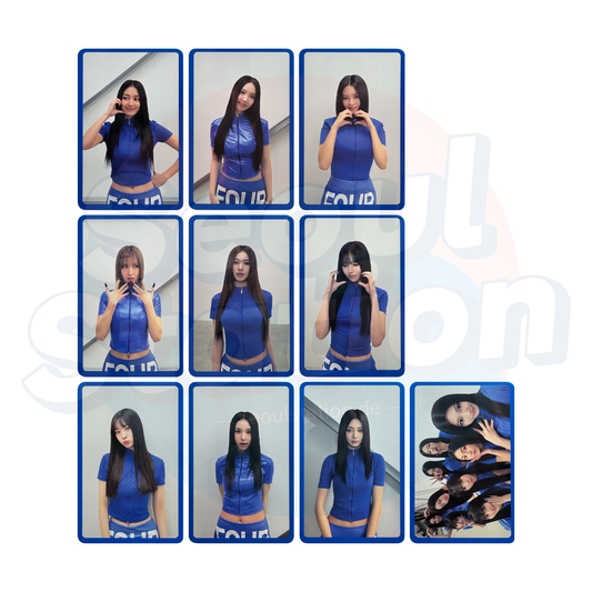 TWICE - 4th Full Album 'THIS IS FOR' - Photocard - SET C (Blue)