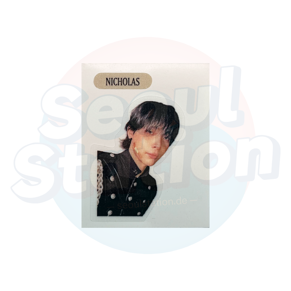 &TEAM - 3rd EP 'WE ON FIRE' - WEVERSE Seal Photo Sticker nicholas