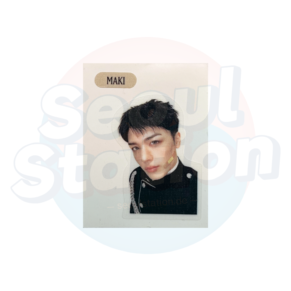 &TEAM - 3rd EP 'WE ON FIRE' - WEVERSE Seal Photo Sticker maki