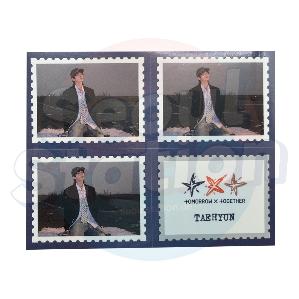 TXT - TOMORROW - WEVERSE Album Set Gift - Stamps Sticker
