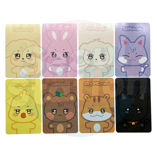 ATEEZ - ANITEEZ IN ILLUSION - Trading Card - Plush