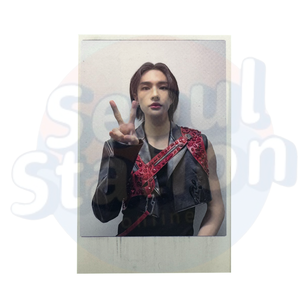 Stray Kids - 樂-STAR - ROCK STAR - NEMO Ver. - JYP Shop Polaroid Photo Card hyunjin