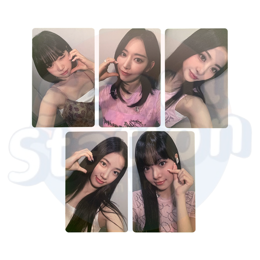 LE SSERAFIM - UNFORGIVEN - M2U 2nd Round Photo Card