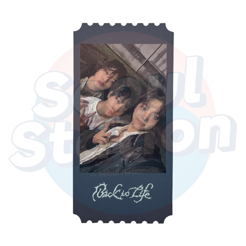 &TEAM - 1st Korean Mini Album 'BACK TO LIFE' - WEVERSE Photo Ticket Unit 1
