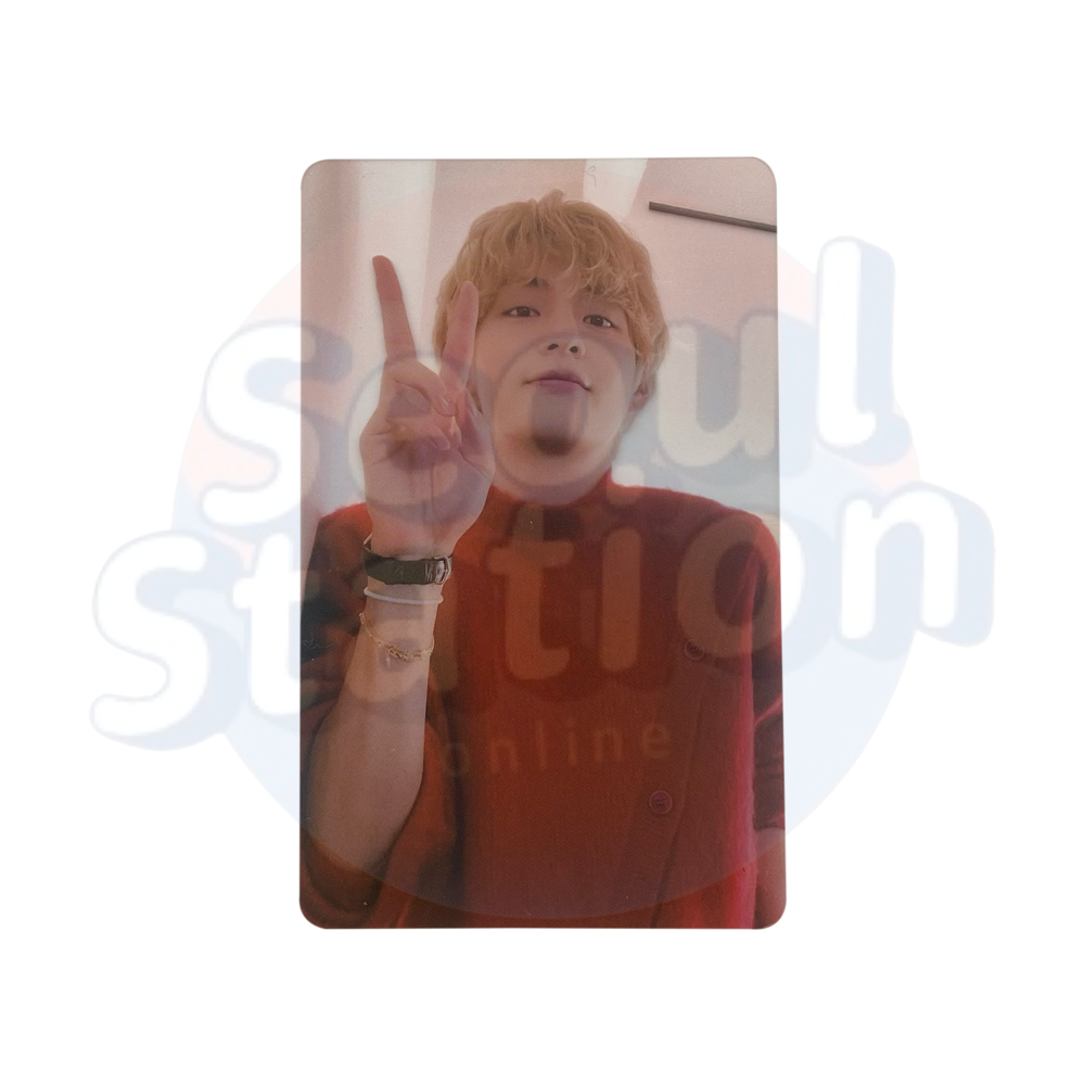 V (BTS) - 1st Solo Album 'LAYOVER' - WEVERSE Transparent PVC