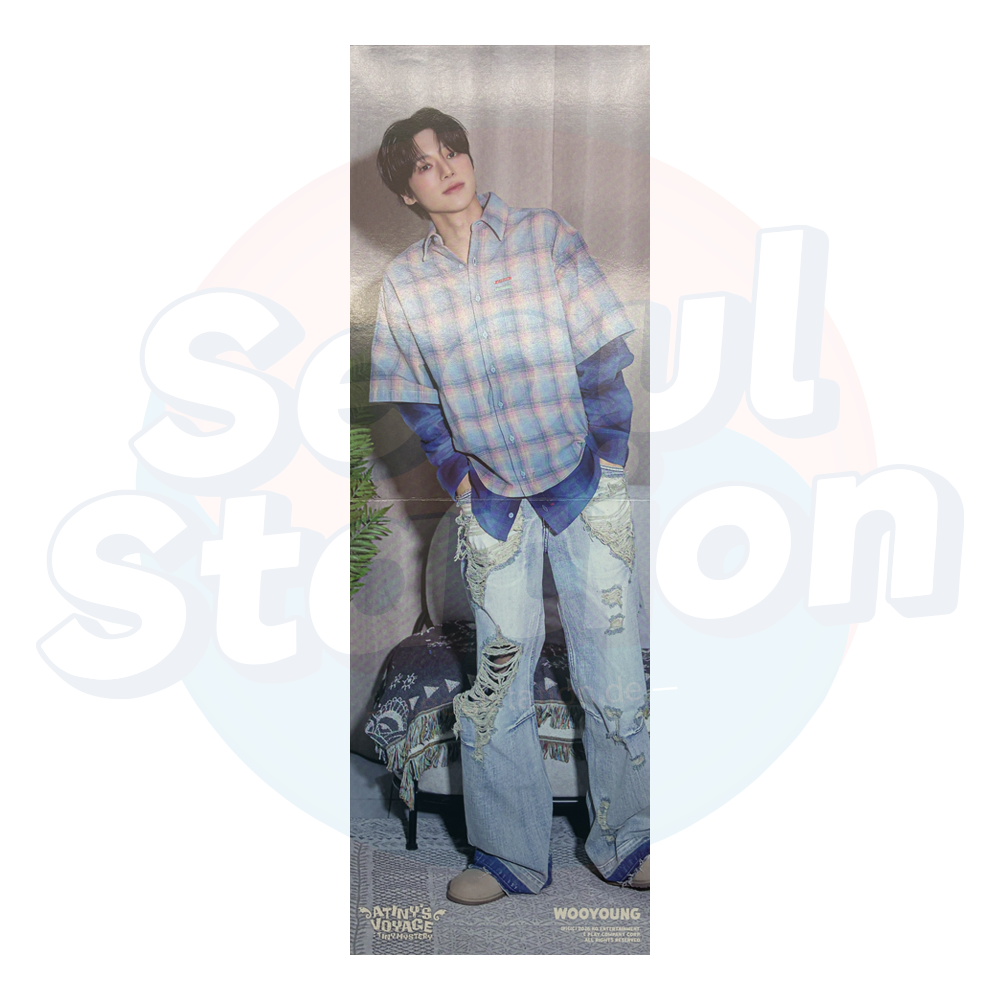 ATEEZ - 2026 Fanmeeting 'ANITY'S VOYAGE : TINY MYSTERY' - Official MD Folded Poster seoulstation.de wooyoung