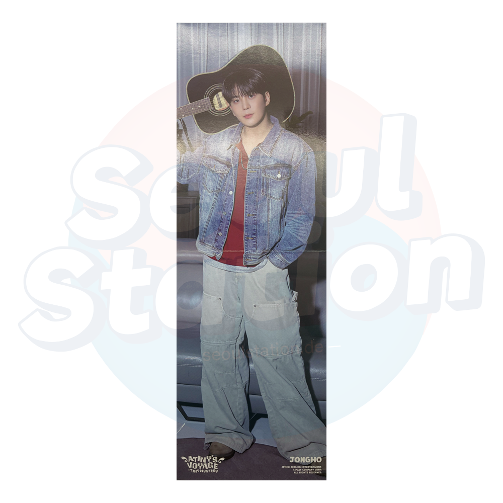 ATEEZ - 2026 Fanmeeting 'ANITY'S VOYAGE : TINY MYSTERY' - Official MD Folded Poster seoulstation.de jongho