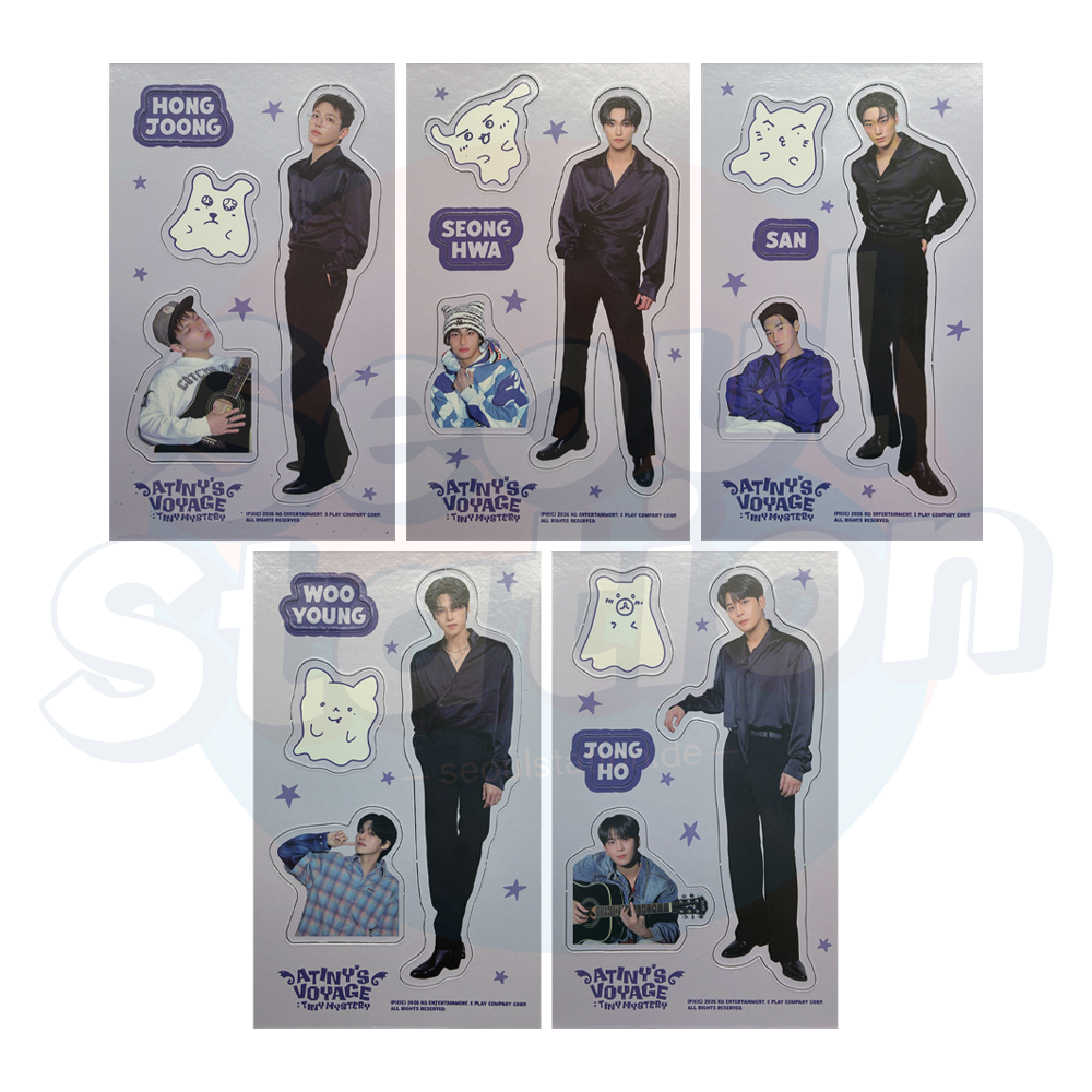ATEEZ - 2026 Fanmeeting 'ANITY'S VOYAGE : TINY MYSTERY' - Official MD Magnet Sheet seoulstation.de 