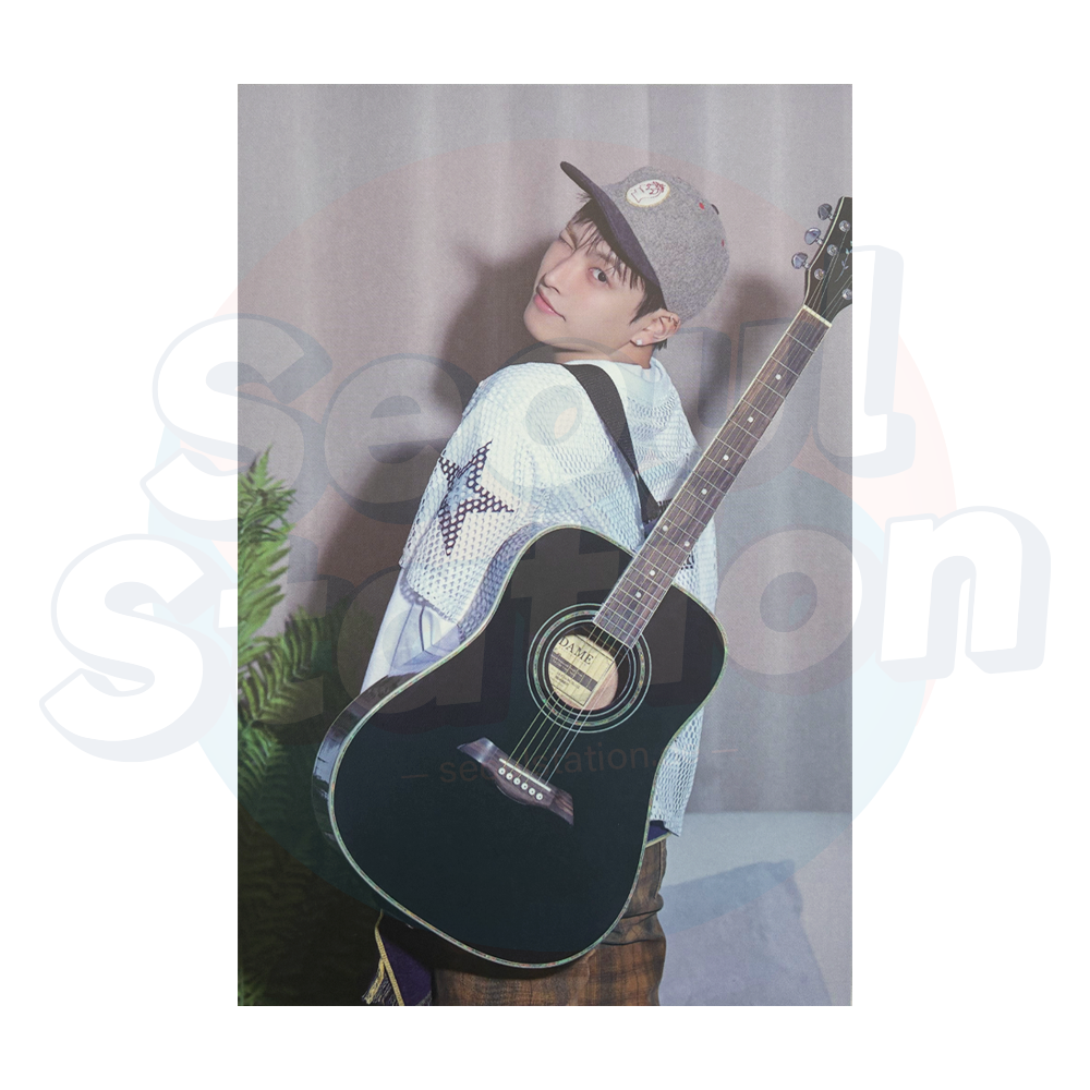 ATEEZ - 2026 Fanmeeting 'ANITY'S VOYAGE : TINY MYSTERY' - Official MD Postcard - HONGJOONG Ver. seoulstation.de showing back
