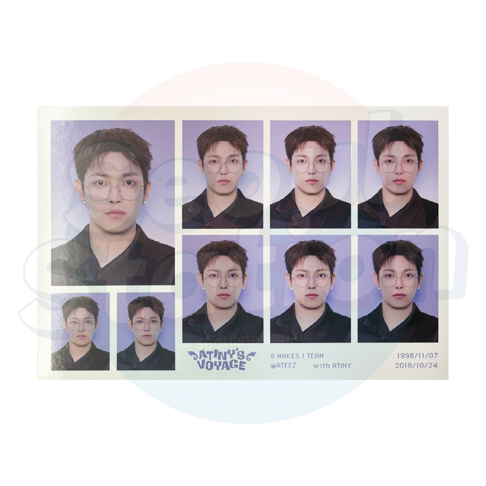 ATEEZ - 2026 Fanmeeting 'ANITY'S VOYAGE : TINY MYSTERY' - Official MD ID-CUT Photo seoulstation.de hongjoong