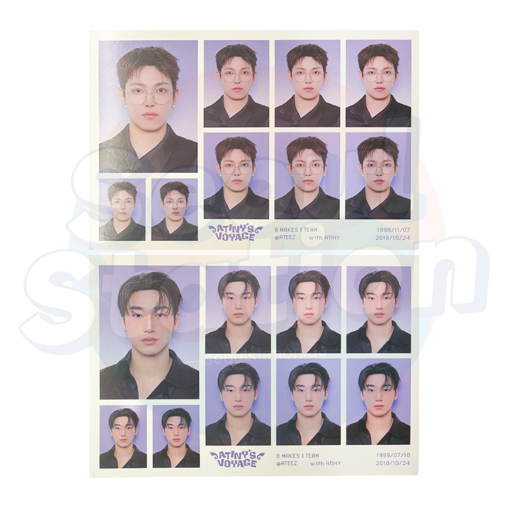 ATEEZ - 2026 Fanmeeting 'ANITY'S VOYAGE : TINY MYSTERY' - Official MD ID-CUT Photo - B-WARE (Bitte Beschreibung lesen) seoulstation.de 