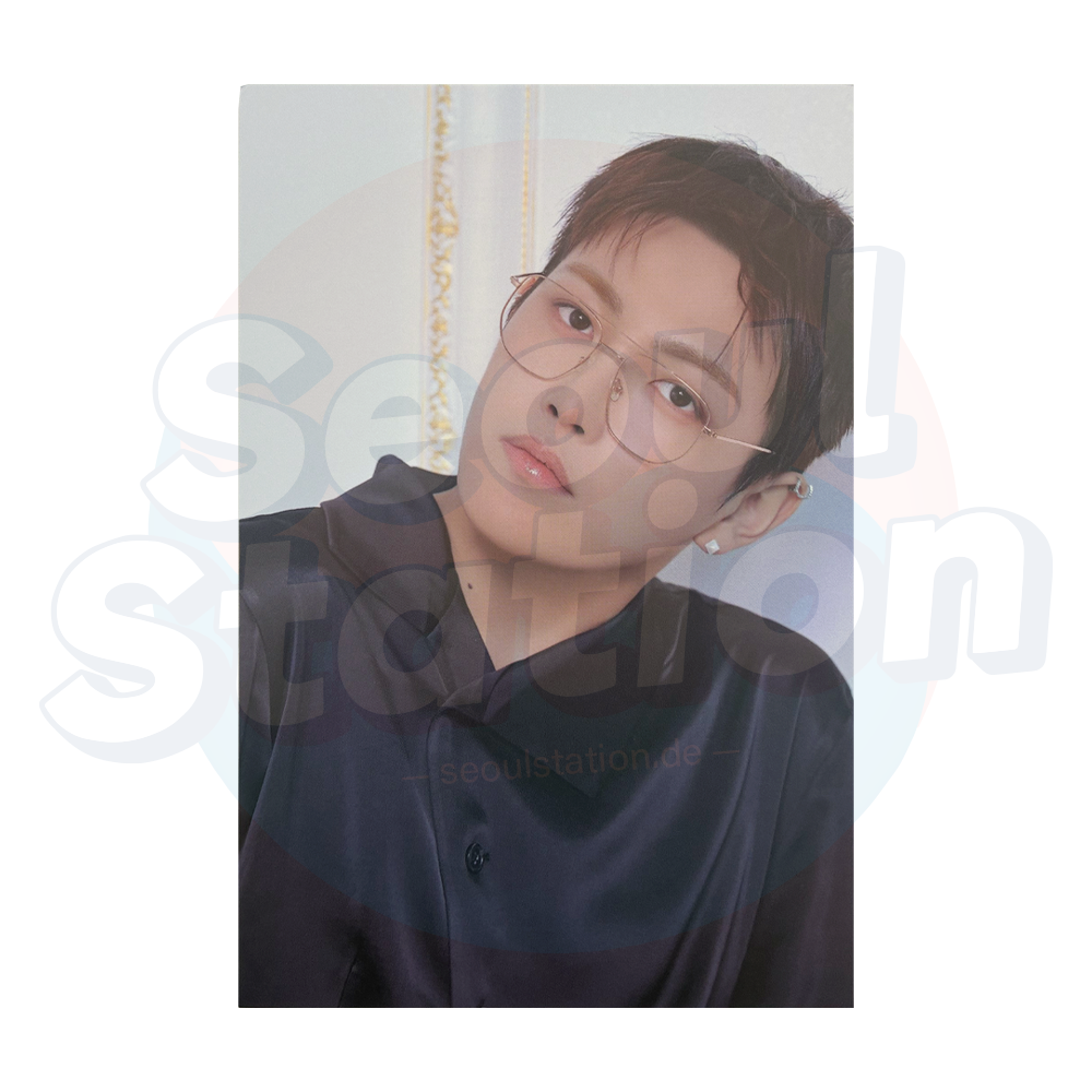 ATEEZ - 2026 Fanmeeting 'ANITY'S VOYAGE : TINY MYSTERY' - Official MD Postcard - HONGJOONG Ver. - B-WARE (Bitte Beschreibung lesen) seoulstation.de close up