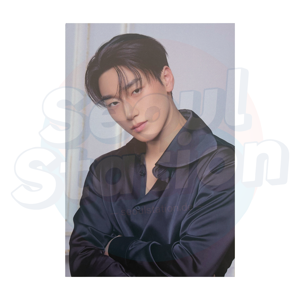 ATEEZ - 2026 Fanmeeting 'ANITY'S VOYAGE : TINY MYSTERY' - Official MD Postcard - SAN Ver. - B-WARE (Bitte Beschreibung lesen) seoulstation.de close up