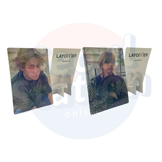 V - LAYOVER - WEVERSE Holo Standing Photo