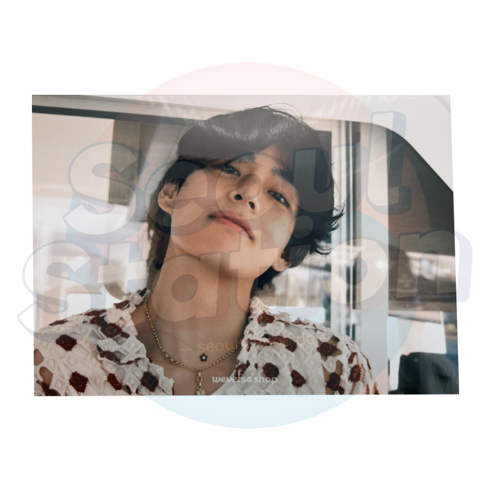 V (BTS) - TYPE 1 - Weverse Printed Photo 
