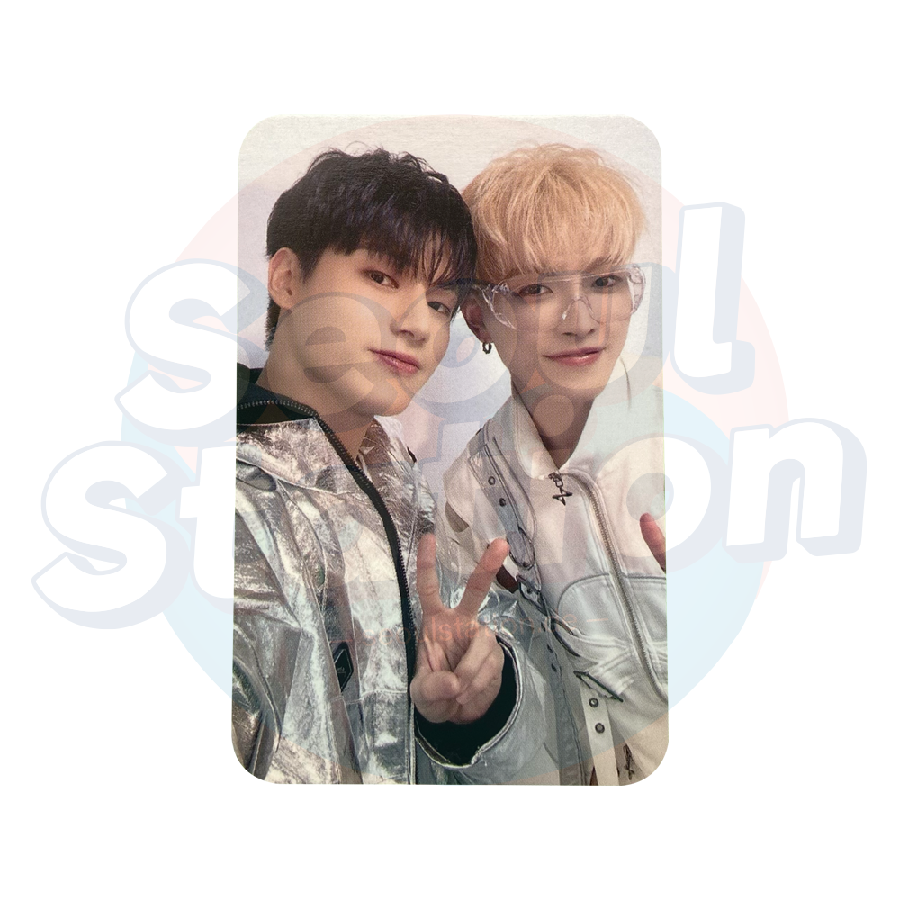 ATEEZ - THE WORLD EP.FIN : WILL - Soundwave 3rd Round Lucky Draw Photo Card (Unit Ver.) Wooyoung Hongjoong