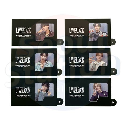 Xdinary Heroes - LIVELOCK - 2-Cut Photo & Sleeve