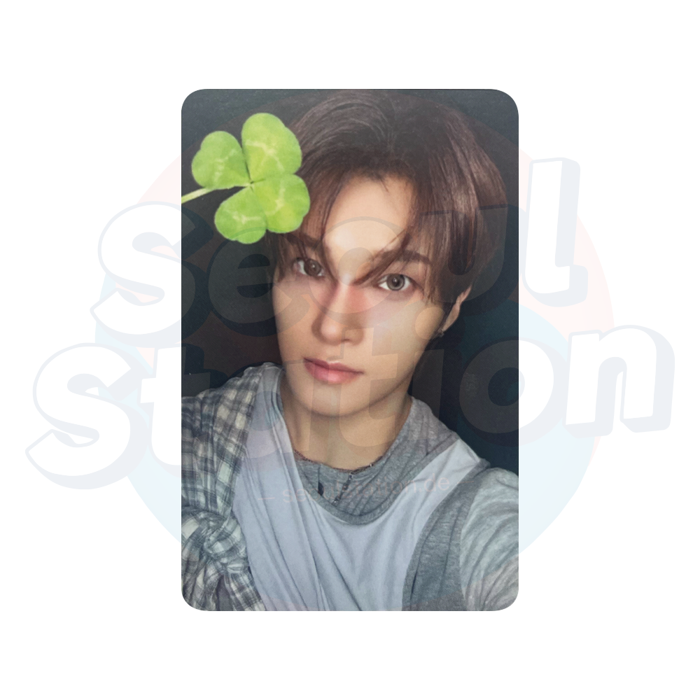 XIKERS - 7th Mini Album 'ROUTE ZERO : THE ORA' - APPLE MUSIC Photocard - FOUR-LEAF CLOVER Ver. junmin