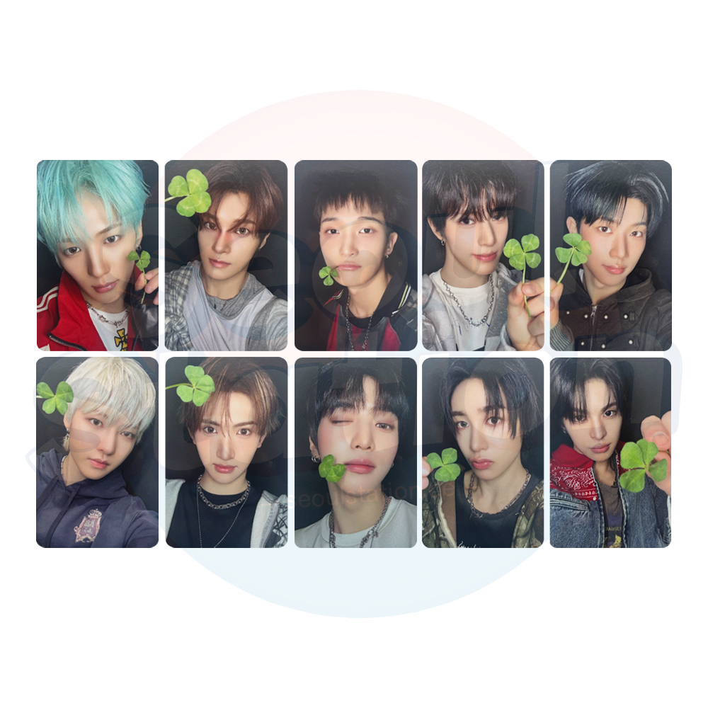 XIKERS - 7th Mini Album 'ROUTE ZERO : THE ORA' - APPLE MUSIC Photocard - FOUR-LEAF CLOVER Ver.