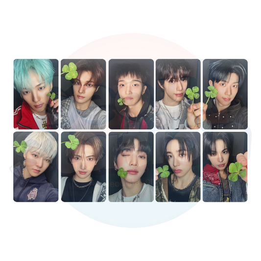 XIKERS - 7th Mini Album 'ROUTE ZERO : THE ORA' - APPLE MUSIC Photocard - FOUR-LEAF CLOVER Ver.