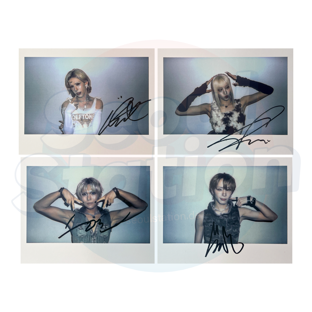 XLOV - 2nd Mini Album 'I, GOD' Pop-Up Store - SOUNDWAVE Lucky Draw Polaroid