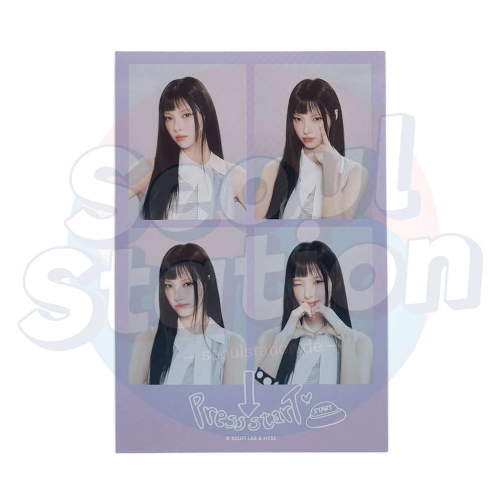ILLIT - Live Tour 'PRESS START♥︎' - WEVERSE 4-Cut Photo Yunah