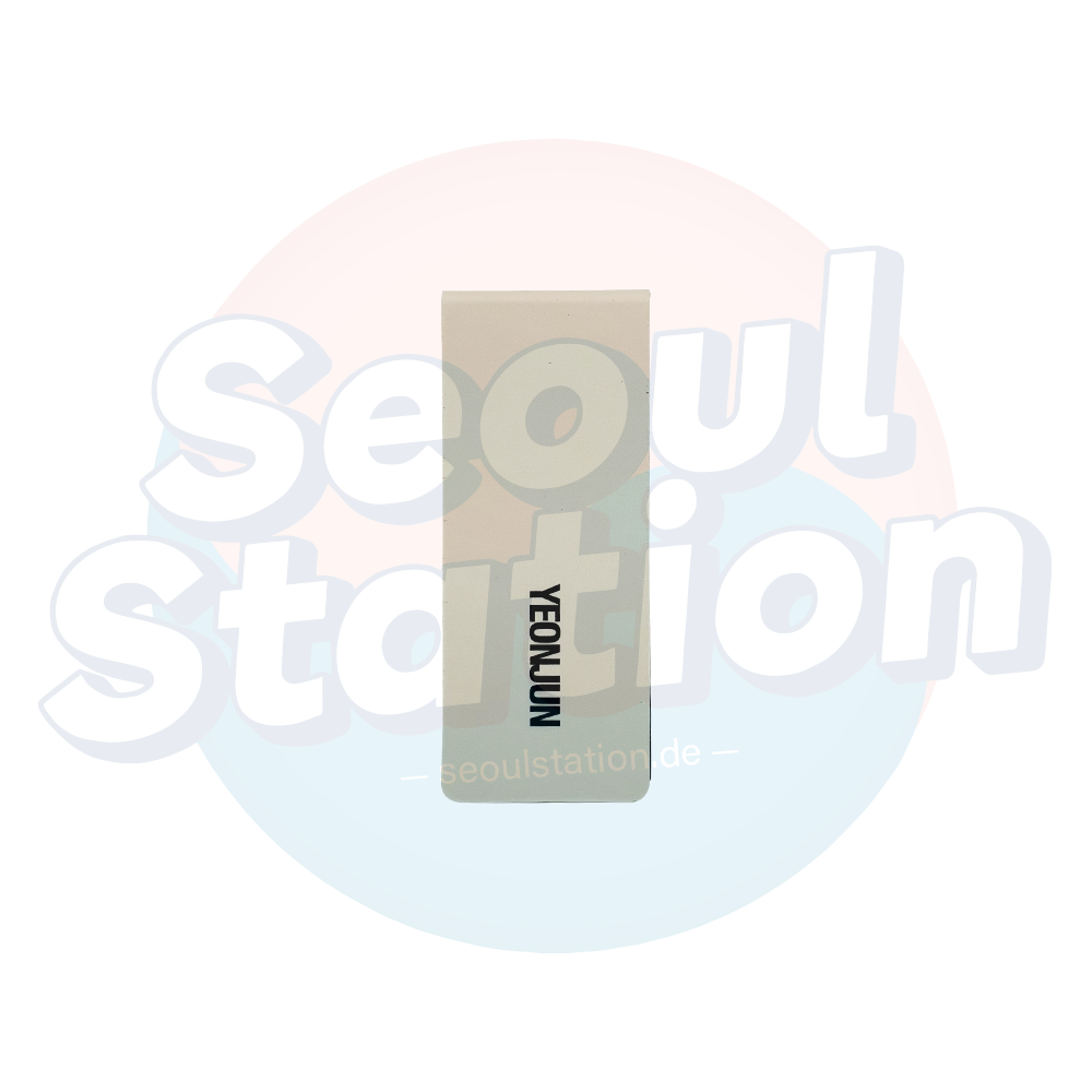YEONJUN (TXT) - 2nd Mini Album 'NO LABELS: PART TWO' - WEVERSE Magentic Bookmark Beige seoulstation.de