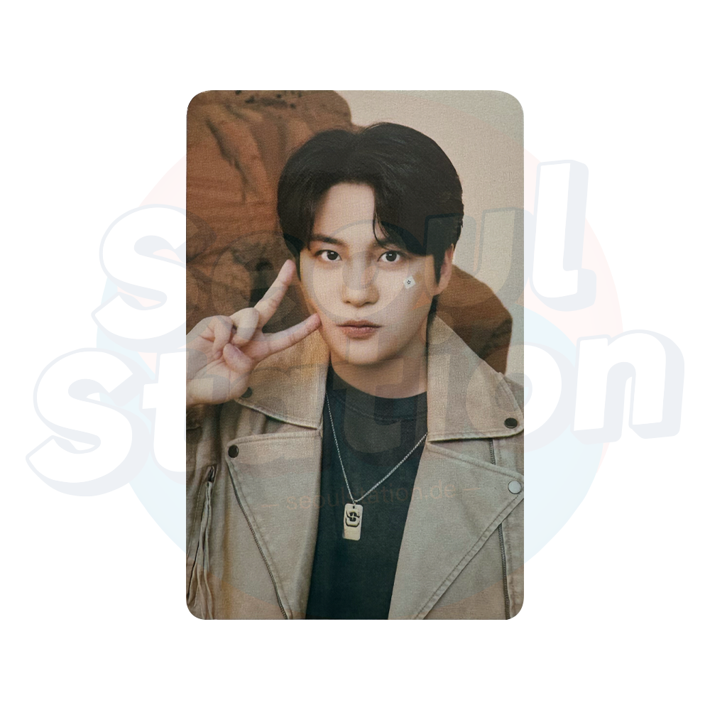 ATEEZ - ANITEEZ IN TREASURE - Trading Card - Jongho peace sign cheek