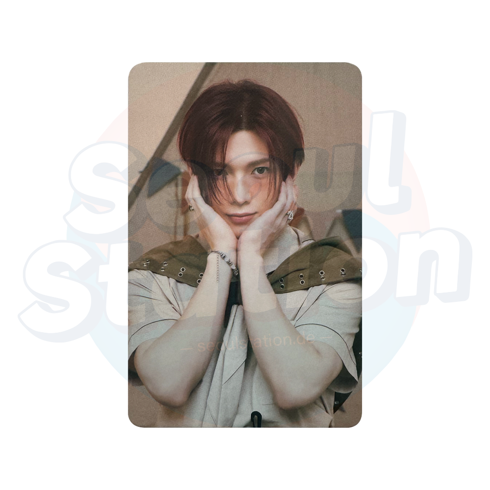 ATEEZ - ANITEEZ IN TREASURE - Trading Card - Yeosang flower cup