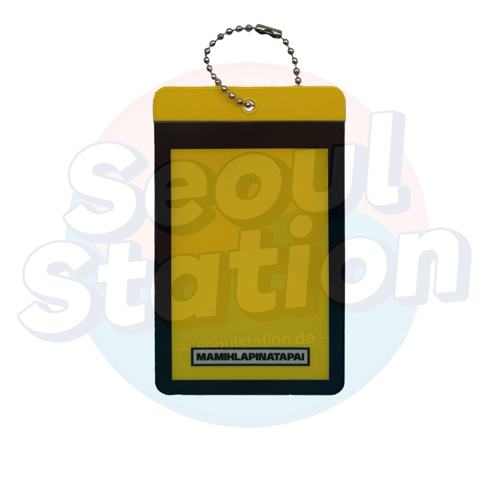 ILLIT - 4th Mini Album 'MAMIHLAPINATAPAI' - WEVERSE Photocard Holder Yellow