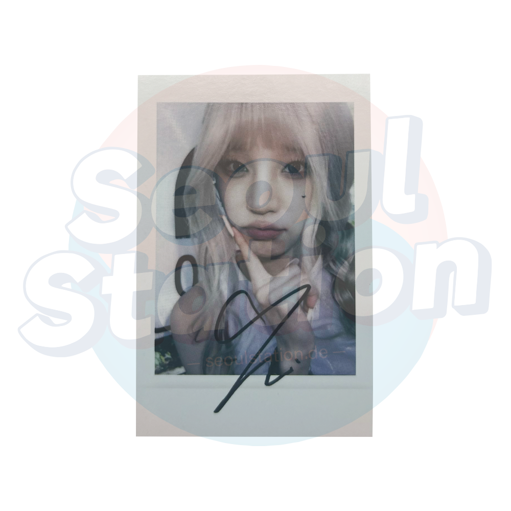 (G)I-DLE - 7th Mini Album 'I SWAY' - Apple Music Lucky Draw Polaroid Photo Card Yuqi