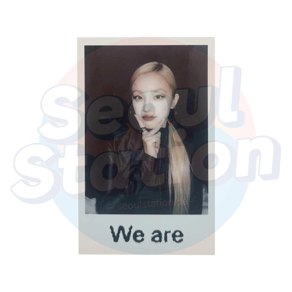 I-DLE* - 8th Mini Album 'WE ARE' - Weverse Polaroid Yuqi