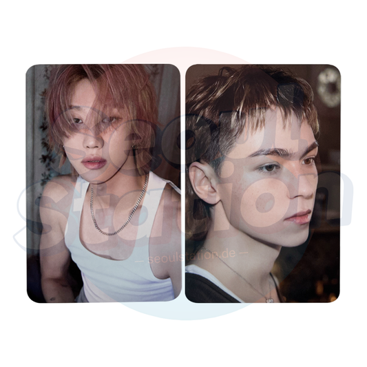 VERNON &amp; THE8 (SEVENTEEN) - 1st Mini Album 'V8' - SOUNDWAVE POB Compact Ver. Photocard seoulstation.de