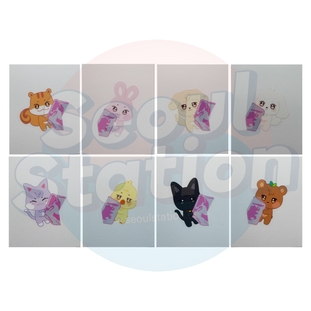 ATEEZ - 14th Mini Album 'GOLDEN HOUR Part.5' - SOUNDWAVE POB Aniteez Sticker