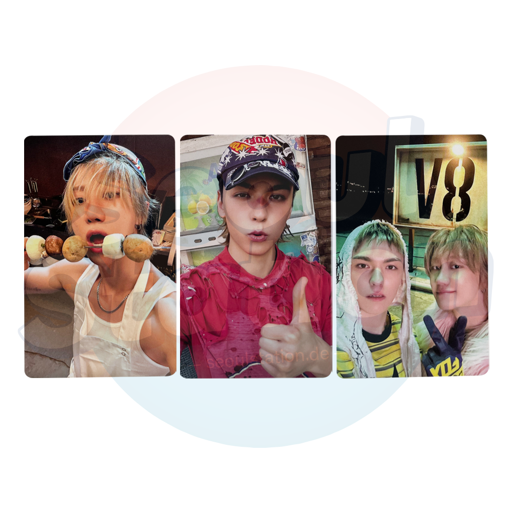 VERNON & THE8 (SEVENTEEN) - 1st Mini Album 'V8' - PHOTOBOOK Ver. - WEVERSE Photocard seoulstation.de