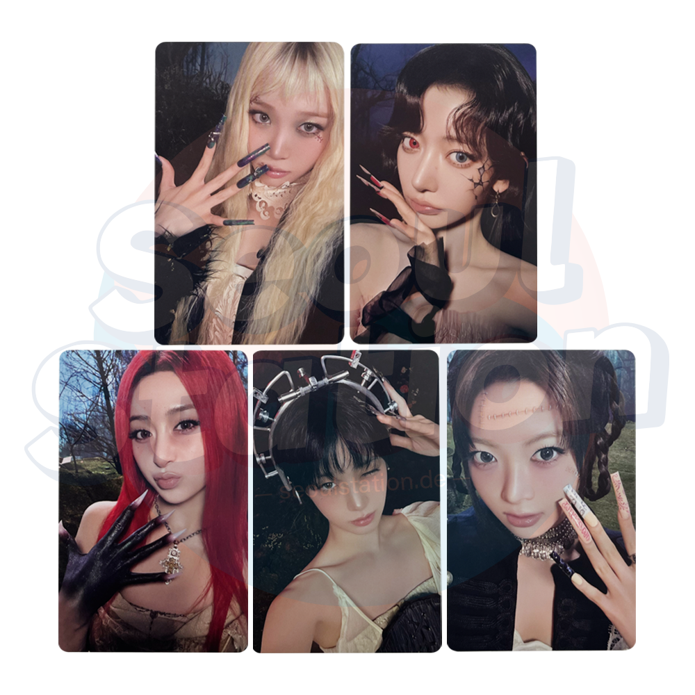 LE SSERAFIM - 2nd Studio Album pt.1 'PUREFLOW' - WEVERSE POB Ver. A Photocard