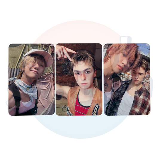 VERNON & THE8 (SEVENTEEN) - 1st Mini Album 'V8' - SOUNDWAVE POB Photobook Ver. Photocard seoulstation.de