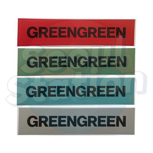 CORTIS - 2nd EP 'GREENGREEN' - APPLE MUSIC Logo Sticker