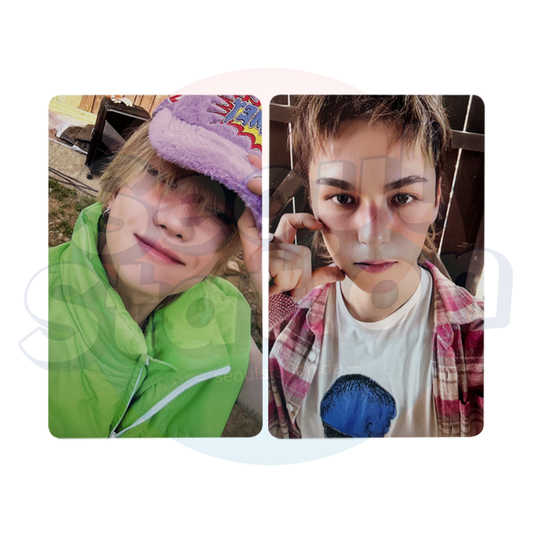 VERNON & THE8 (SEVENTEEN) - 1st Mini Album 'V8' - COMPACT Ver. - WEVERSE Selfie Photocard seoulstation.de